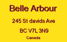 Belle Arbour 245 ST DAVIDS V7L 3N9